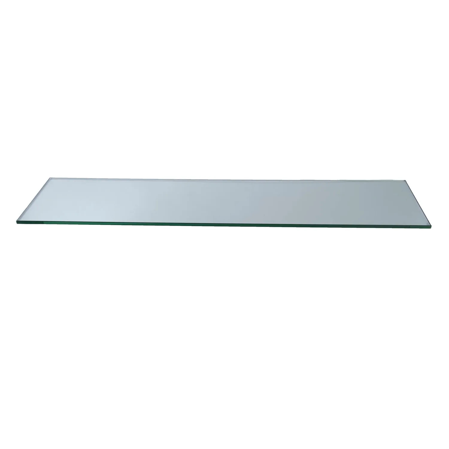 8" x 42" Rectangle Tempered Glass