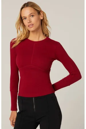 Alp N Rock Delaney Crew Neck Shirt | Deep Red