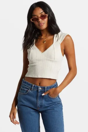 BILLABONG Ivy Knit Crop Tank