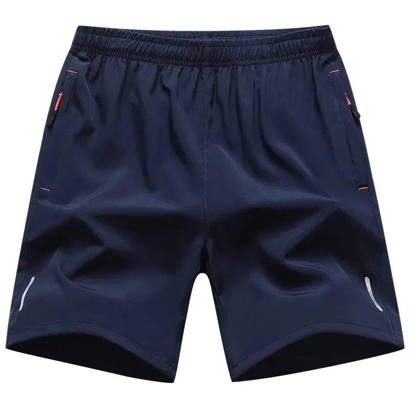 Breathable Elastic Waist Men's Sports Shorts - Summer New Arrival, Comfortable, Sizes up to 8XL