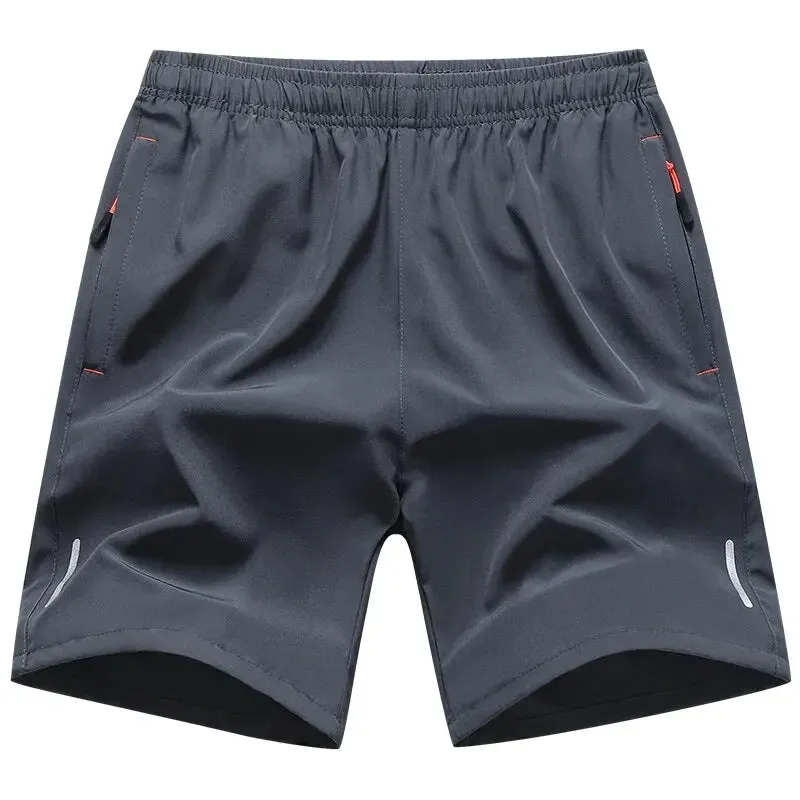 Breathable Elastic Waist Men's Sports Shorts - Summer New Arrival, Comfortable, Sizes up to 8XL