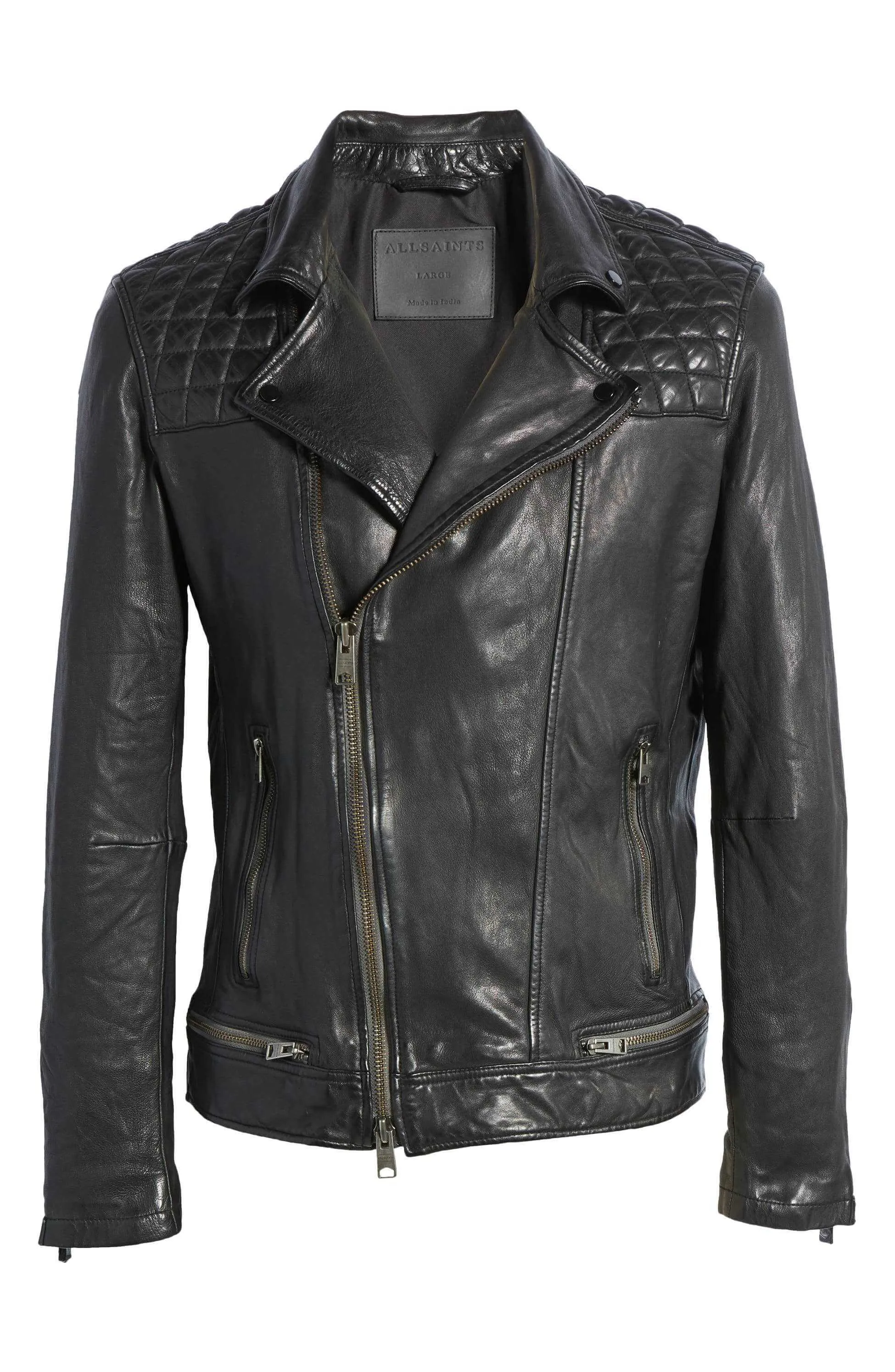 Conroy Leather Biker Jacket – Bold, Durable & Stylish Ride-Ready Outerwear