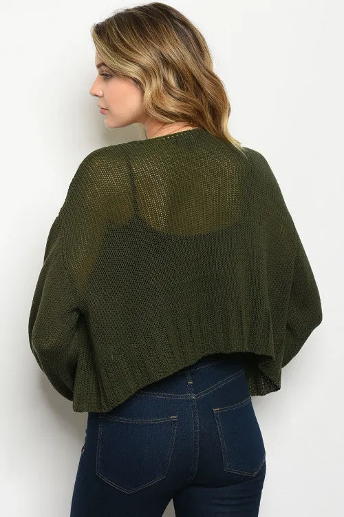 Green Grace Sweater