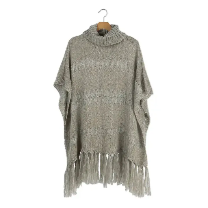 Khaki Meegan Poncho