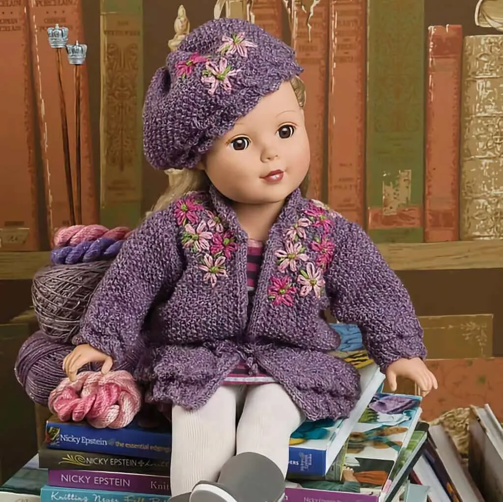 Knits for Dolls by Nicky Epstein: 25 Fun, Fabulous Outfits for 18-Inch Dolls