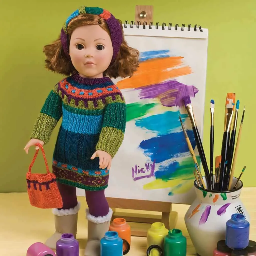 Knits for Dolls by Nicky Epstein: 25 Fun, Fabulous Outfits for 18-Inch Dolls