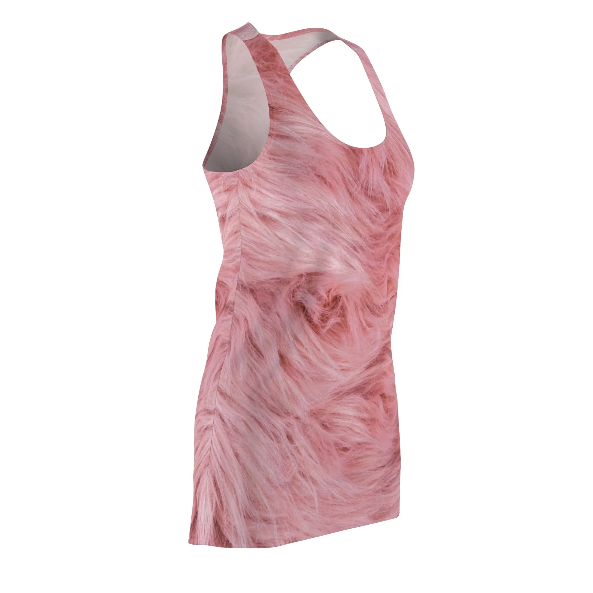 Pink Teddy - Inovax Women's Cut & Sew Racerback Dress