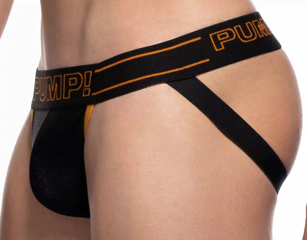 PUMP NightLight mesh jockstrap black