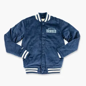 Seattle Kraken Collegiate Corduroy Varsity Jacket