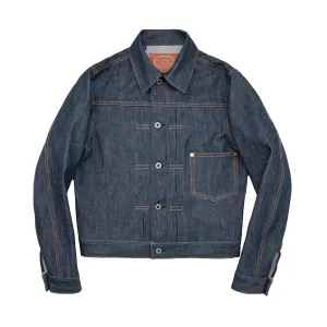 Type 1 506XX Jeans Jacket - Raw Denim Men Rider Outerwear