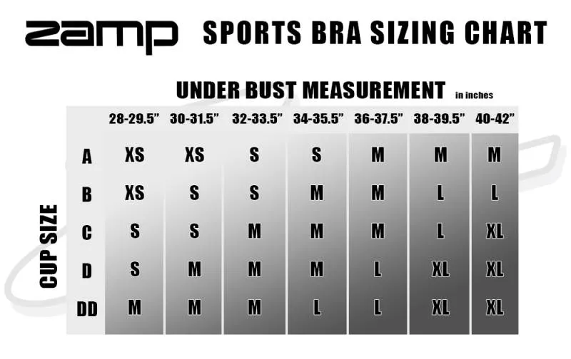 Zamp SFI 3.3/1 Sports Bra - Black